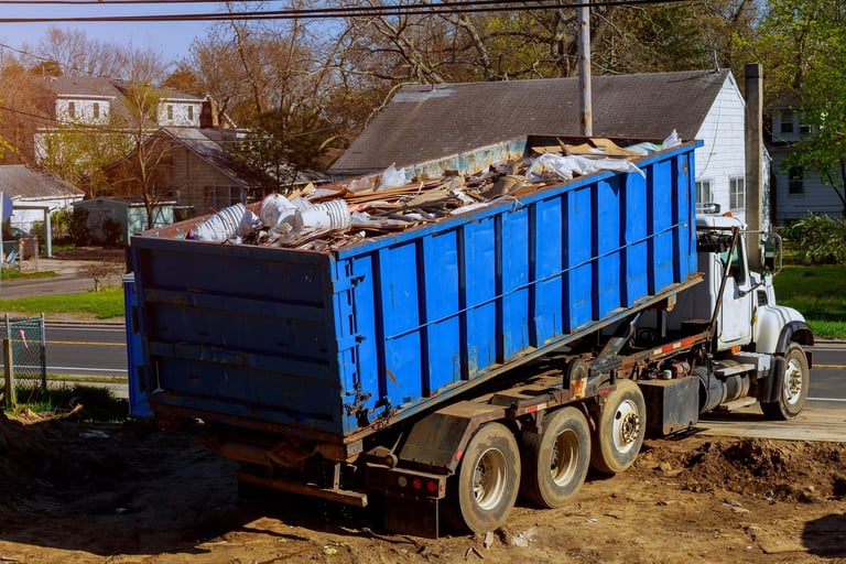 Estate cleanup and junk removal service