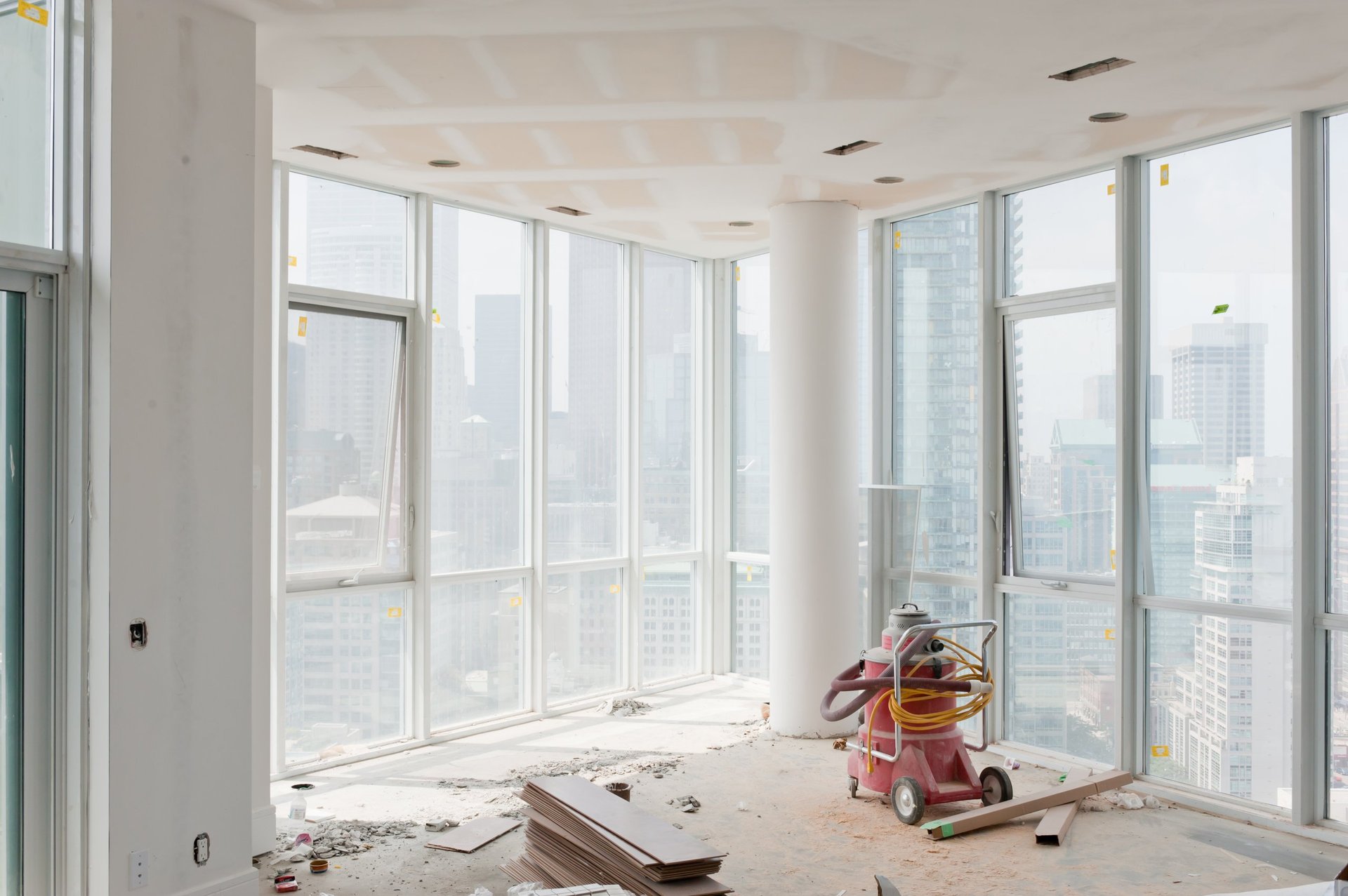 Commercial office space restoration