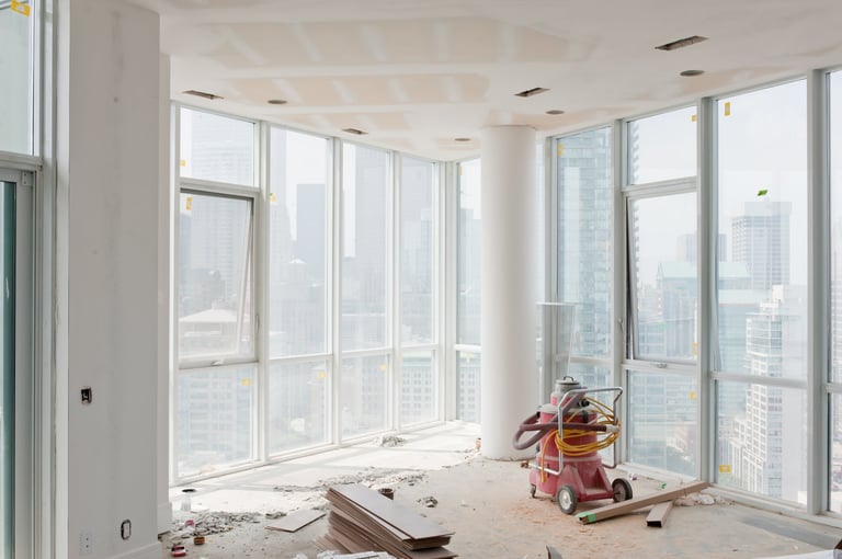 Commercial mold remediation service