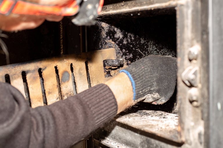 Professional soot removal and fire damage cleanup