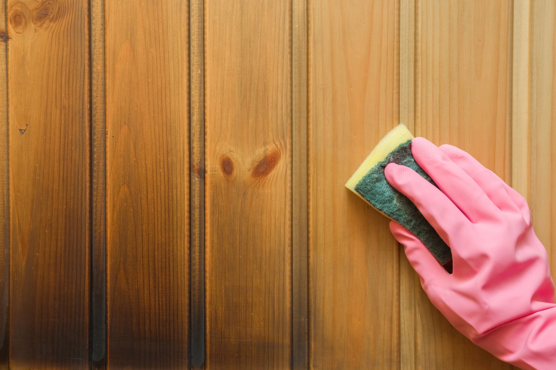 Professional fire damage cleanup and soot removal